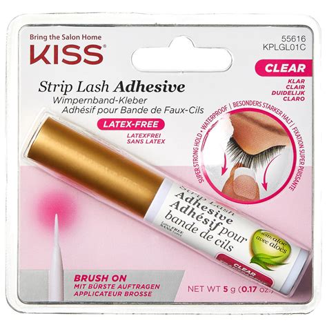 kiss adhesive|kiss clear strip adhesive.